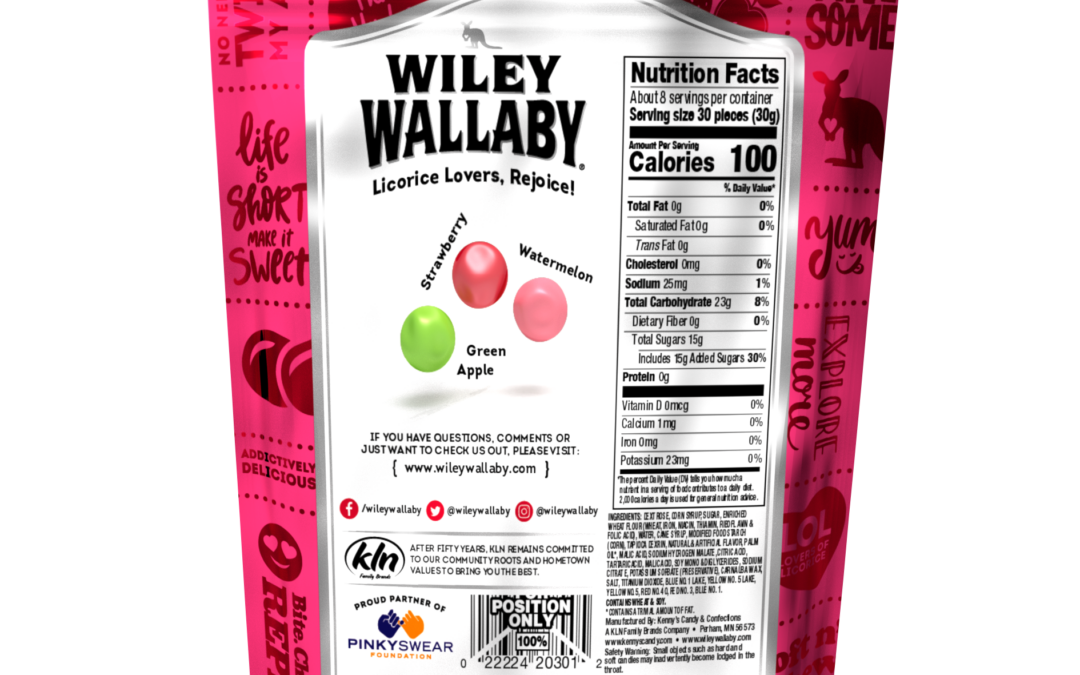 120301 – Wiley Wallaby Fruitrageous Drops BACK 8oz