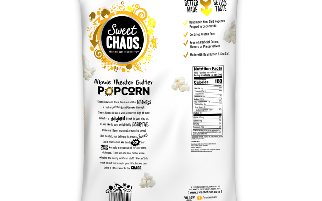 300650 Sweet Chaos Movie Theater Butter 7oz Back