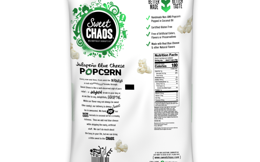 300654 Sweet Chaos Jalapeno Blue Cheese 6oz Back
