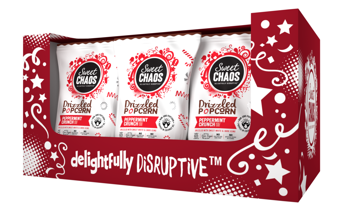 350055 Sweet Chaos Peppermint Crunch Drizzle 5.5oz Case V2