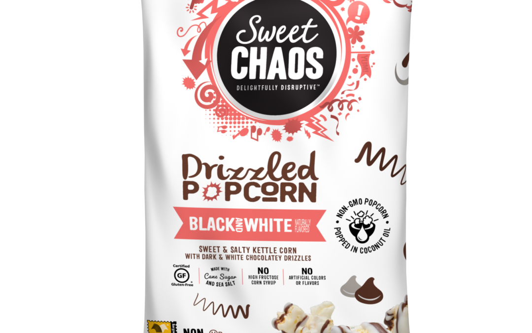 350070 Sweet Chaos Black and White Drizzle 5.5oz