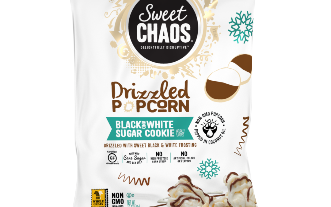 350130 Sweet Chaos Black & White Sugar Cookie Drizzle 1.5oz