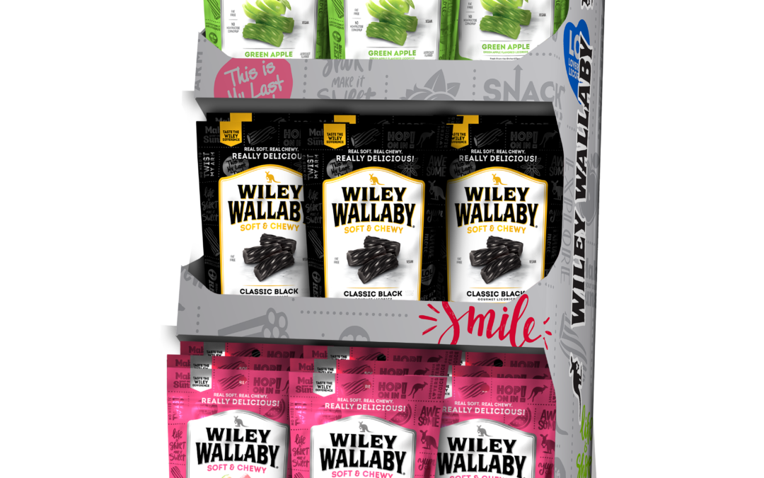 121131 – Wiley Wallaby Red, Green Apple, Black, & Watermelon Shipper 7.05oz