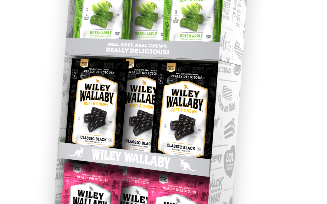 121132 Wiley Classic Red, Green Apple, Black, & Watermelon Shipper 10oz