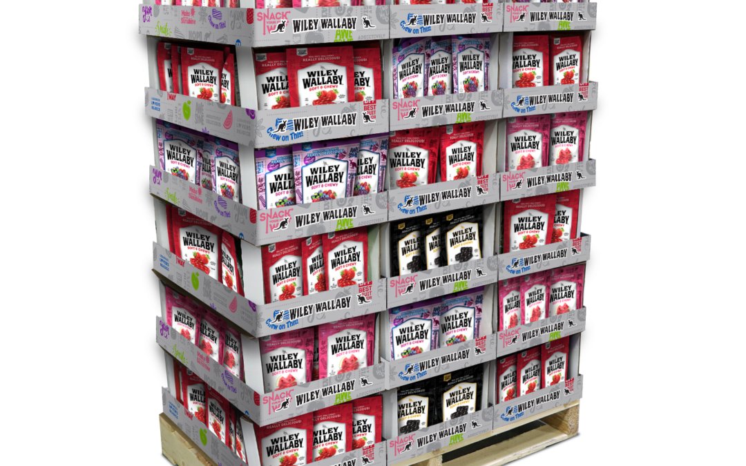 121137 Half Pallet Display