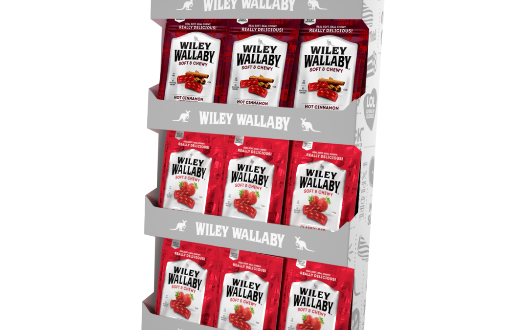 121167 Wiley Classic Red & Hot Cinnamon Shipper 7.05oz