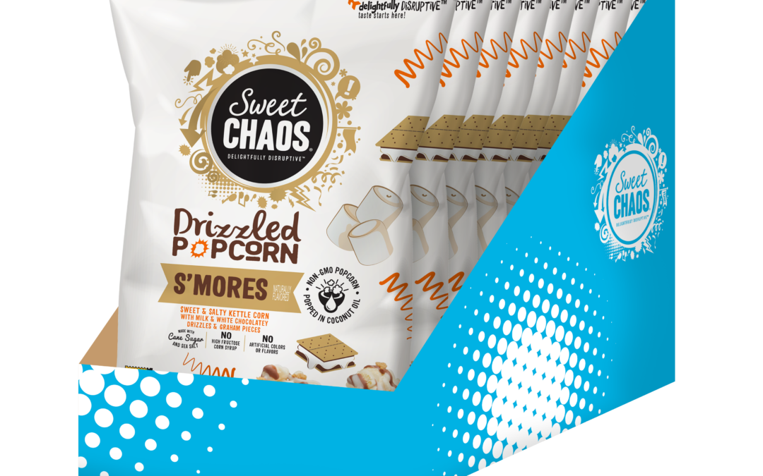 1.5oz S’mores Drizzle Angled Shelf Display