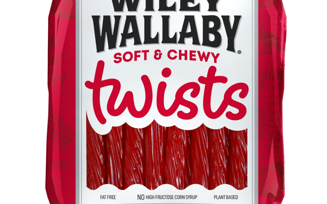 120270 Wiley Wallaby Twists Classic Red 5 oz Front