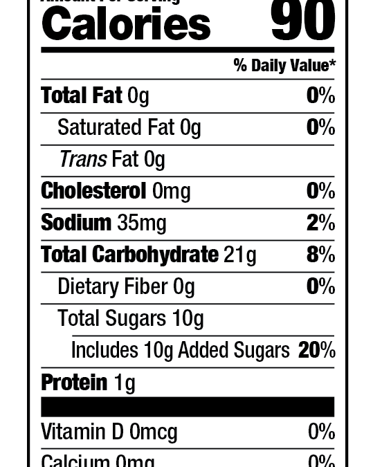120272 Wiley Wallaby Duos Watermelon Lemonade 10 oz Nutritional