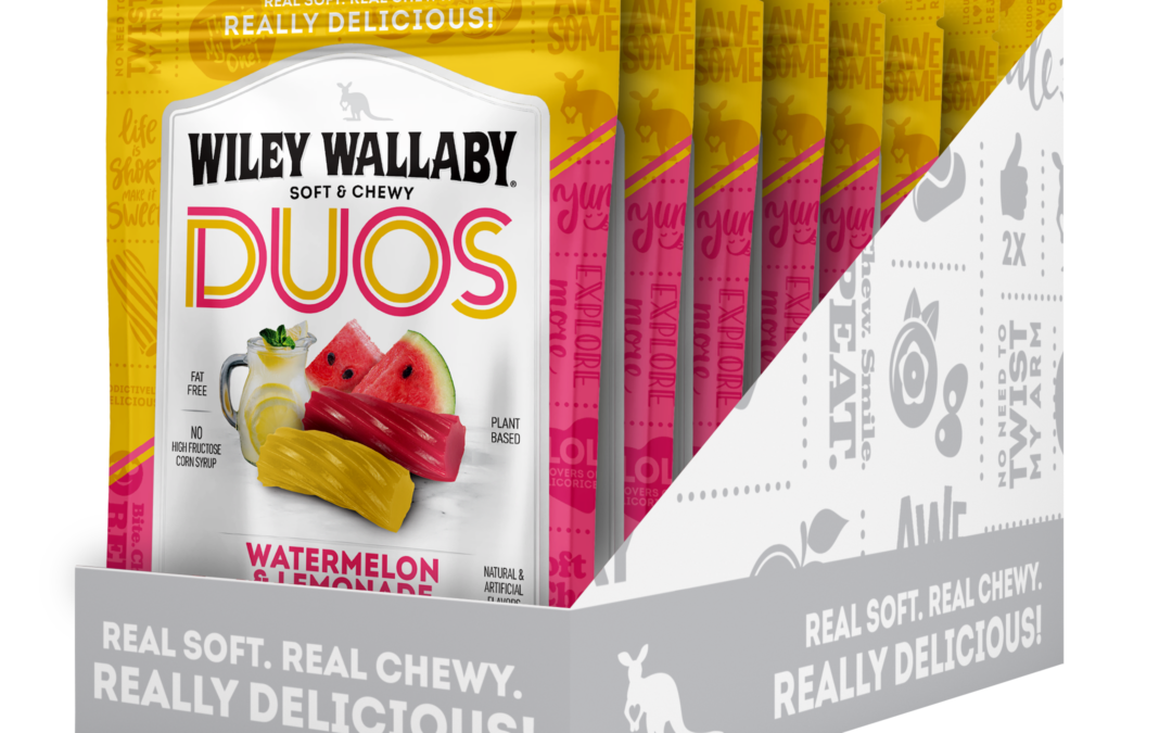 120273 Wiley Wallaby Duos Watermelon Lemonade 7 oz Case Angled